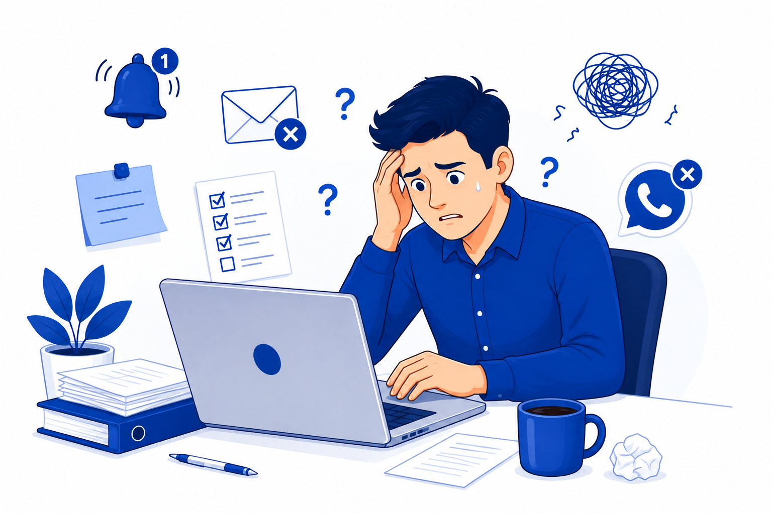 Stressed Admin